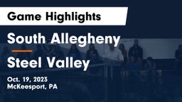 South Allegheny  vs Steel Valley  Game Highlights - Oct. 19, 2023
