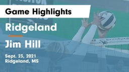 Ridgeland  vs Jim Hill Game Highlights - Sept. 23, 2021