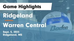 Ridgeland  vs Warren Central   Game Highlights - Sept. 5, 2023