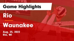 Rio  vs Waunakee  Game Highlights - Aug. 25, 2022