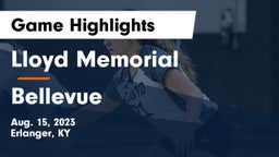 Lloyd Memorial  vs Bellevue Game Highlights - Aug. 15, 2023