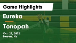 Eureka  vs Tonopah Game Highlights - Oct. 22, 2022