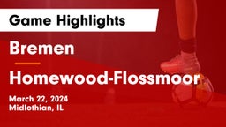 Bremen  vs Homewood-Flossmoor  Game Highlights - March 22, 2024