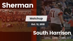 Matchup: Sherman  vs. South Harrison  2018