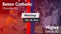 Matchup: Seton Catholic High vs. Higley  2016