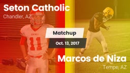 Matchup: Seton Catholic High vs. Marcos de Niza  2017