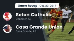Recap: Seton Catholic  vs. Casa Grande Union  2017