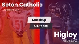Matchup: Seton Catholic High vs. Higley  2017