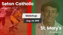 Matchup: Seton Catholic High vs. St. Mary's  2018