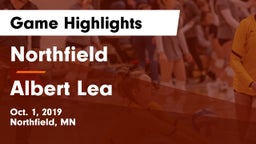 Northfield  vs Albert Lea  Game Highlights - Oct. 1, 2019