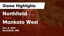 Northfield  vs Mankato West  Game Highlights - Oct. 8, 2019