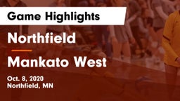 Northfield  vs Mankato West  Game Highlights - Oct. 8, 2020