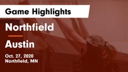 Northfield  vs Austin  Game Highlights - Oct. 27, 2020