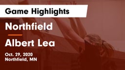 Northfield  vs Albert Lea  Game Highlights - Oct. 29, 2020