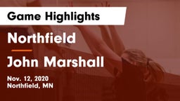 Northfield  vs John Marshall  Game Highlights - Nov. 12, 2020