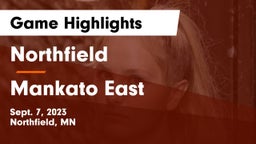 Northfield  vs Mankato East  Game Highlights - Sept. 7, 2023