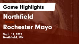 Northfield  vs Rochester Mayo  Game Highlights - Sept. 14, 2023