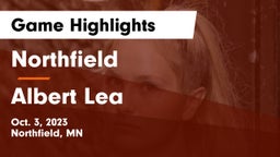 Northfield  vs Albert Lea  Game Highlights - Oct. 3, 2023