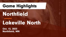 Northfield  vs Lakeville North  Game Highlights - Oct. 13, 2023