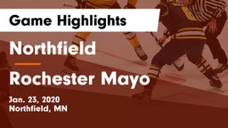 Northfield  vs Rochester Mayo  Game Highlights - Jan. 23, 2020