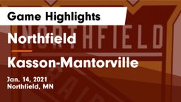 Northfield  vs Kasson-Mantorville  Game Highlights - Jan. 14, 2021