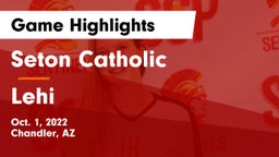 Seton Catholic  vs Lehi  Game Highlights - Oct. 1, 2022