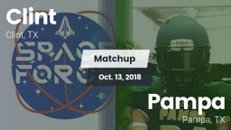 Matchup: Clint  vs. Pampa  2018