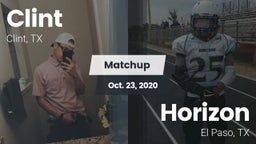 Matchup: Clint  vs. Horizon  2020