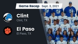 Recap: Clint  vs. El Paso  2021