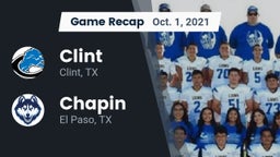 Recap: Clint  vs. Chapin  2021