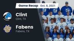 Recap: Clint  vs. Fabens  2021
