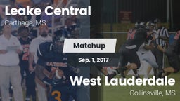 Matchup: Leake Central High vs. West Lauderdale  2017
