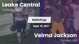 Matchup: Leake Central High vs. Velma Jackson  2017