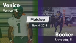 Matchup: Venice  vs. Booker  2016