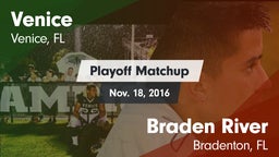 Matchup: Venice  vs. Braden River  2016