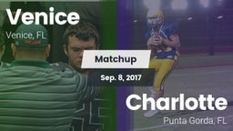 Matchup: Venice  vs. Charlotte  2017