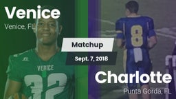 Matchup: Venice  vs. Charlotte  2018