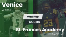 Matchup: Venice  vs. St. Frances Academy  2019