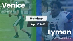 Matchup: Venice  vs. Lyman  2020