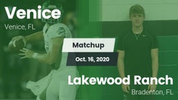 Matchup: Venice  vs. Lakewood Ranch  2020