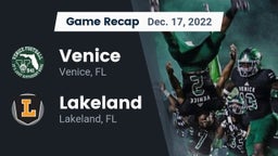 Recap: Venice  vs. Lakeland  2022
