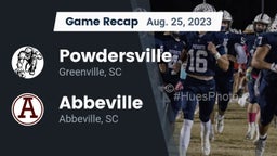 Recap: Powdersville  vs. Abbeville  2023