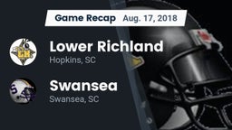 Recap: Lower Richland  vs. Swansea  2018