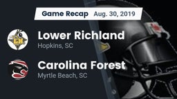 Recap: Lower Richland  vs. Carolina Forest  2019