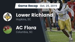 Recap: Lower Richland  vs. AC Flora  2019