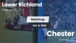 Matchup: Lower Richland High vs. Chester  2020