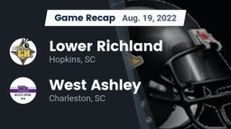 Recap: Lower Richland  vs. West Ashley  2022