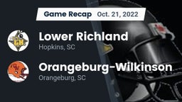 Recap: Lower Richland  vs. Orangeburg-Wilkinson  2022