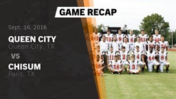 Recap: Queen City  vs. Chisum  2016