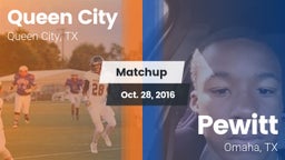 Matchup: Queen City High vs. Pewitt  2016